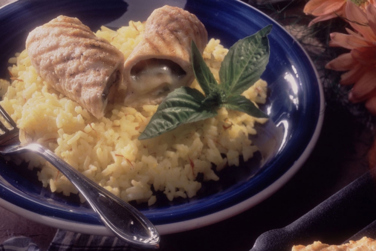 Paupiettes de poulet au basilic et au fromage Suisse canadien