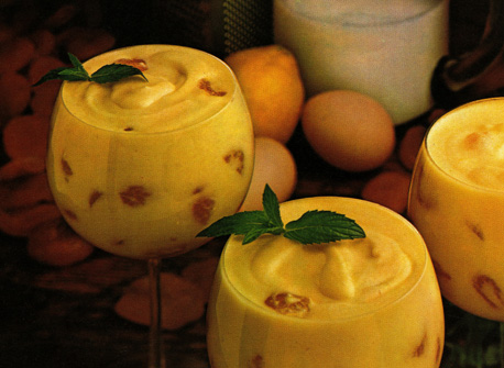 Bavarois à l’abricot