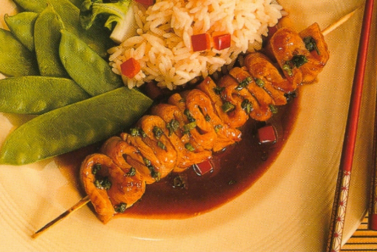 Poisson grillé au beurre teriyaki