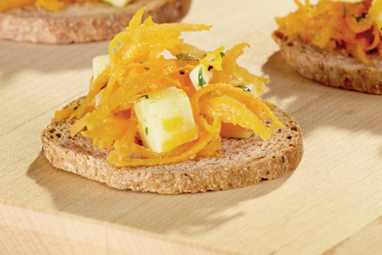 Salade de carottes au Cheddar