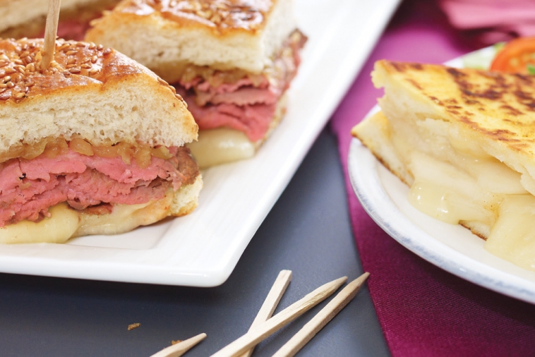 Sandwich au Cheddar fondant de l’Ouest