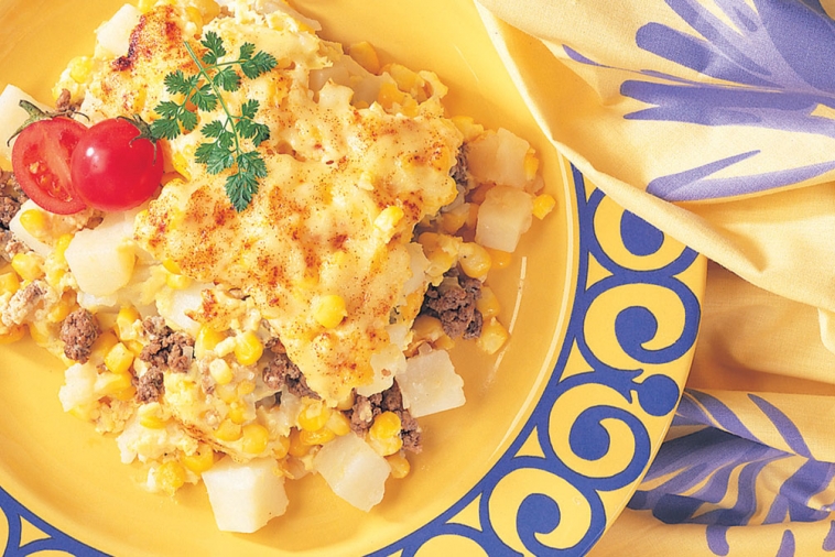 Pâté chinois au Cheddar