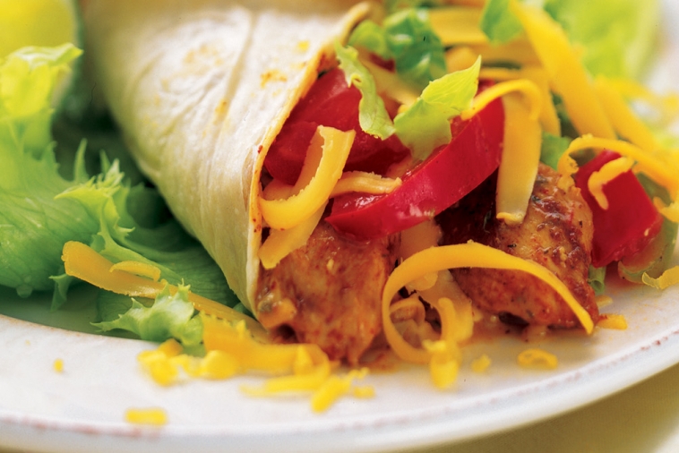 Fajitas au poulet
