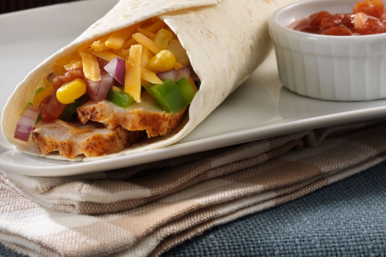 Fajitas au poulet
