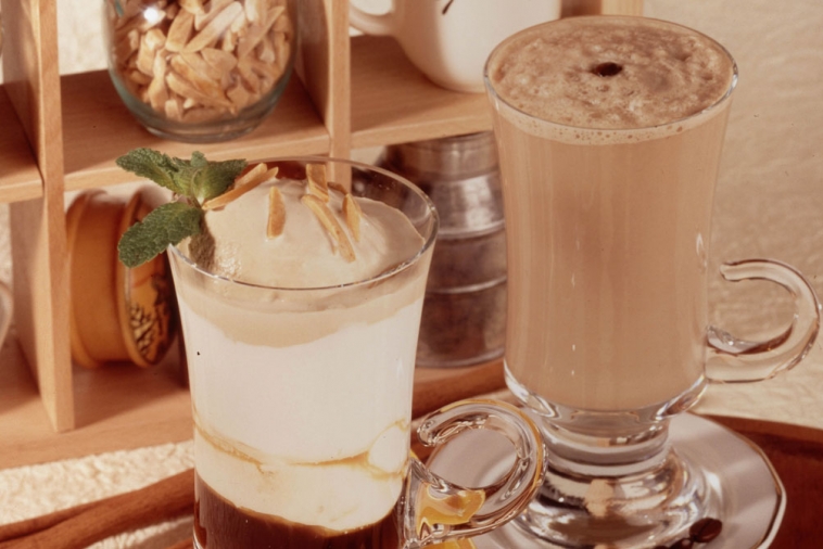 Café au lait glacé