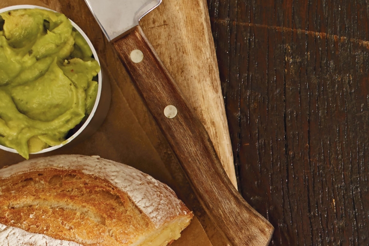 Guacamole à la lime et à la coriandre