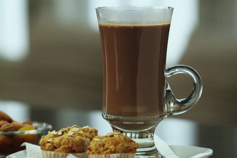 Chocolat chaud menthe et cannelle