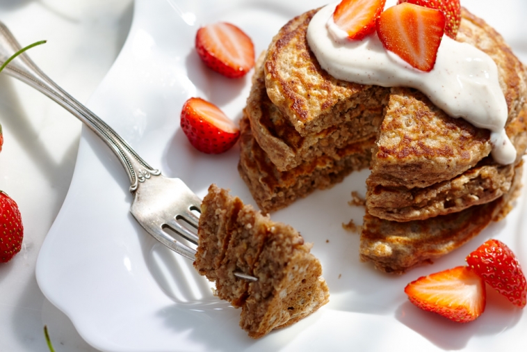 Crêpes multigrains à la cannelle et au yogourt