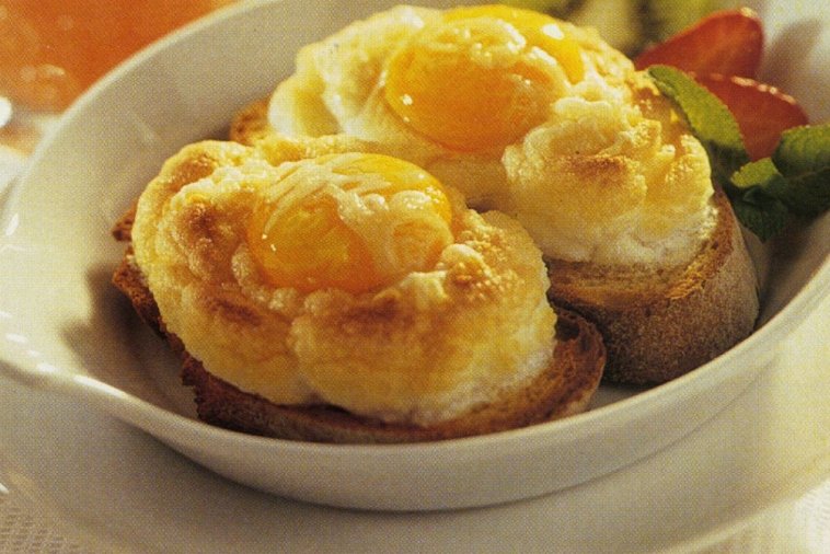 Oeufs sur un nuage