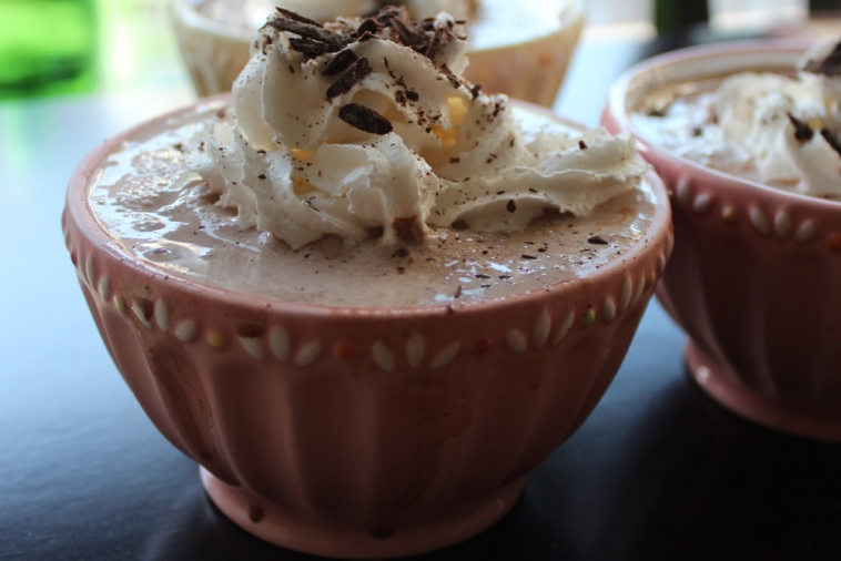 Chocolat chaud glacé