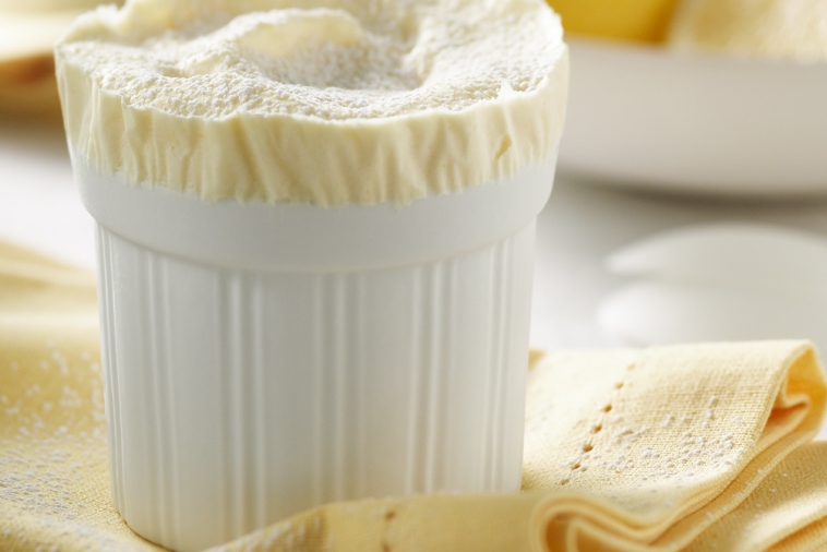 Soufflé glacé au citron