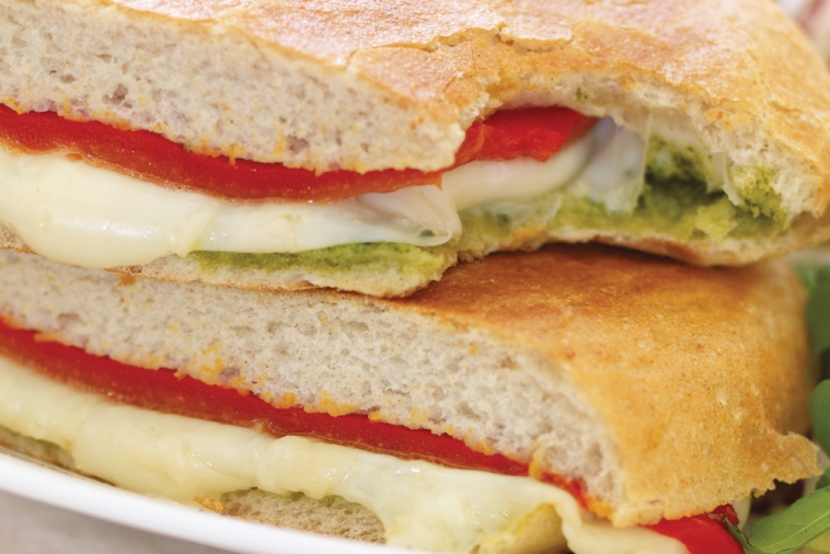 Sandwich au fromage fondant à l’Italienne