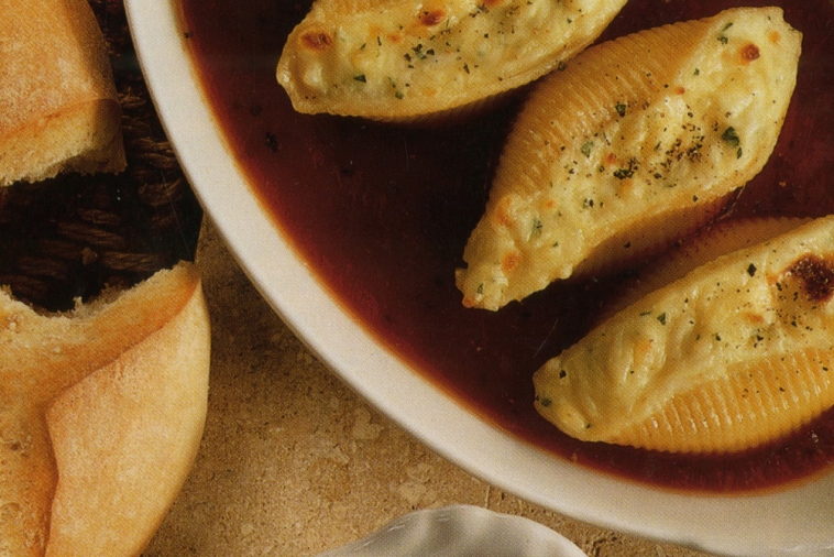 Coquilles géantes à l'italienne