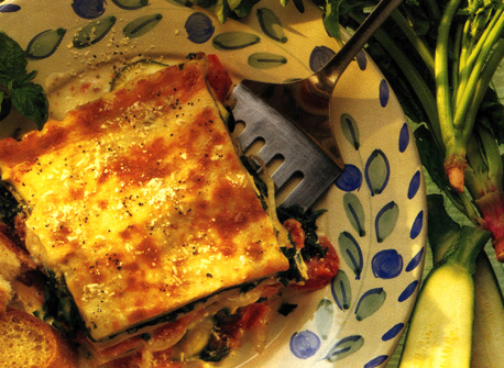Lasagne crémeuse aux légumes