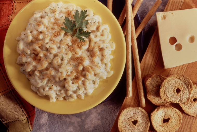 Macaroni aux trois fromages