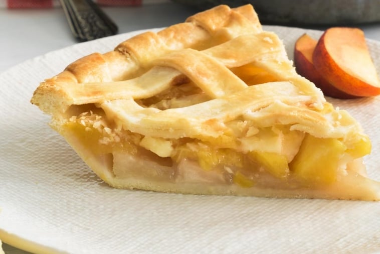 Tarte aux fruits du verger et au Cheddar
