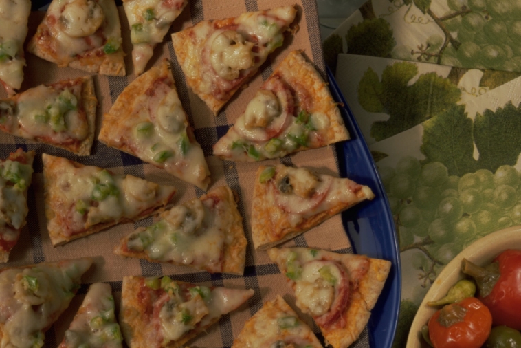 Pitas-pizzas miniatures
