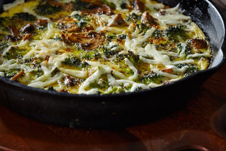 Frittata aux légumes grillés et à la Mozzarella
