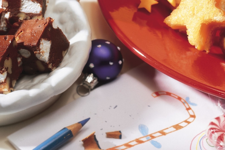 Rochers chocolatés au fromage à la crème