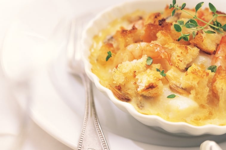 Fruits de mer au gratin à la canadienne Plaisirs laitiers