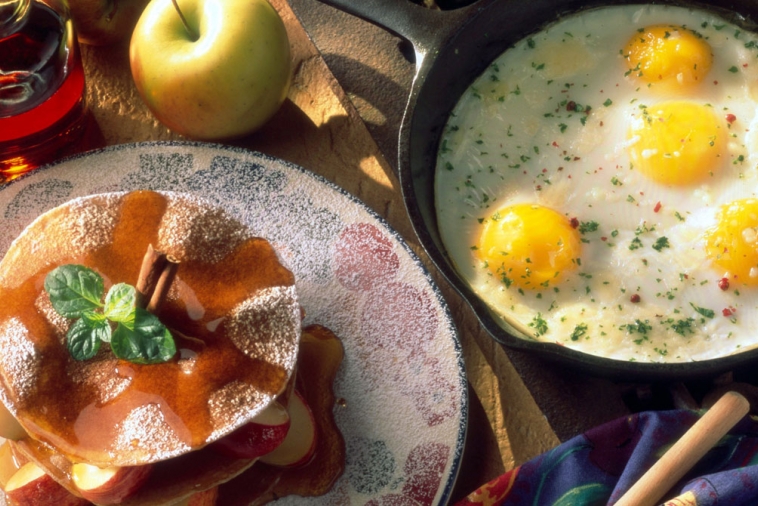 Omelette miroir