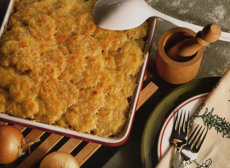 Gratin de pommes de terre au fromage Suisse