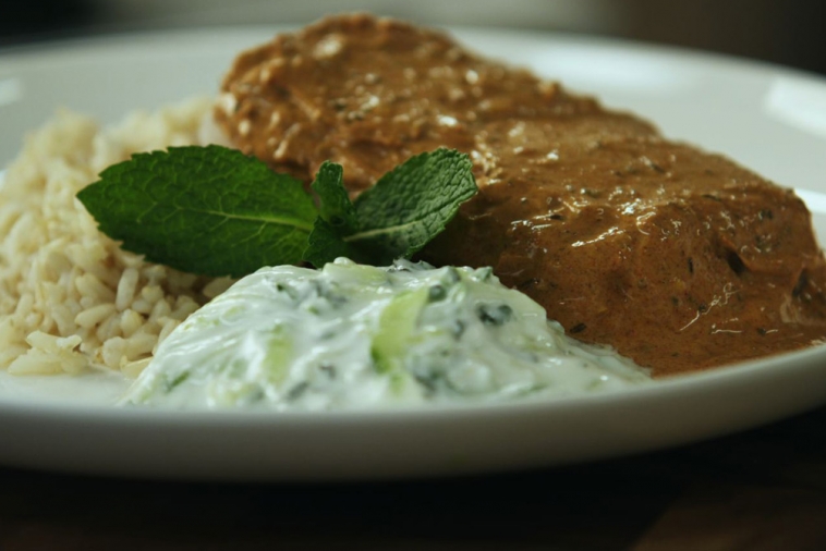 Morue rôtie style tandoori