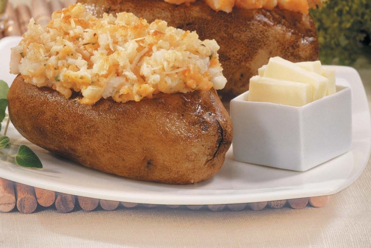Pommes de terre au beurre et aux fines herbes, deux cuissons