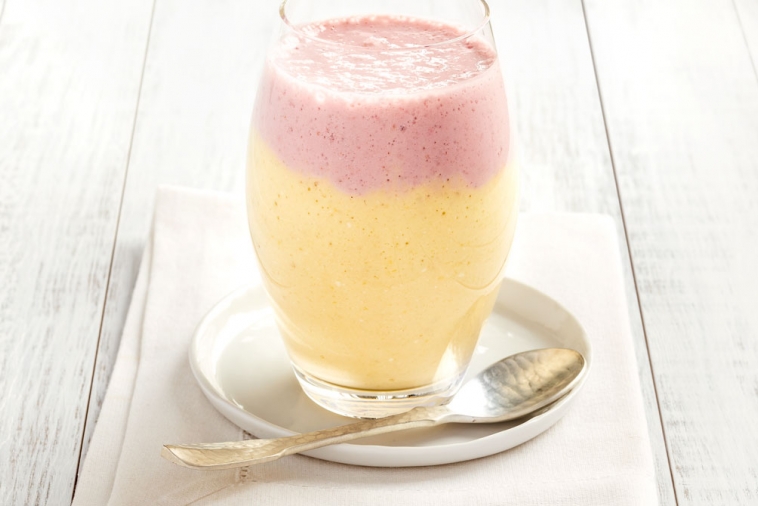 Frappé deux couleurs à la Ricotta