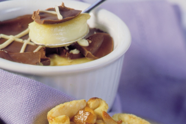 Crème au chocolat blanc