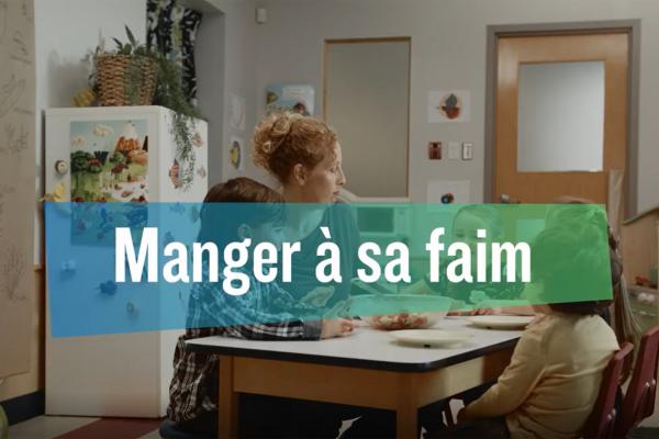 Vidéo Manger à sa faim