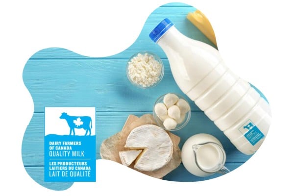 Produits avec le logo de la vache bleue