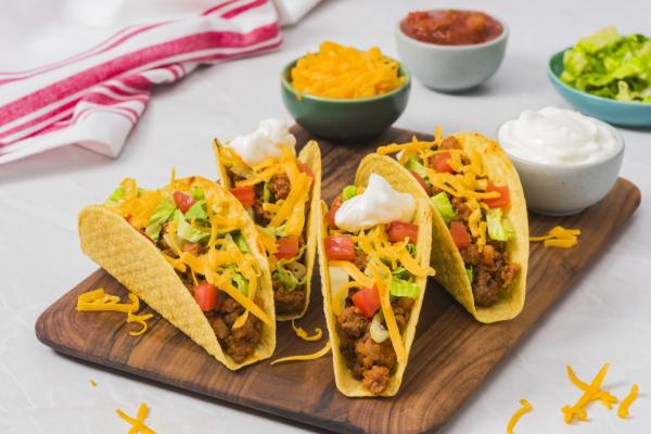 Tacos au boeuf à la mexicaine
