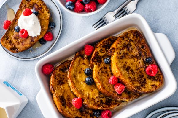 Overnight Oven Spiced French Toast 