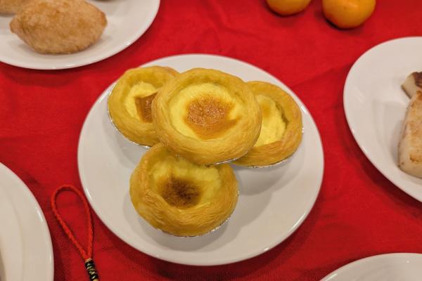 Tartelettes aux œufs pour le Nouvel An lunaire