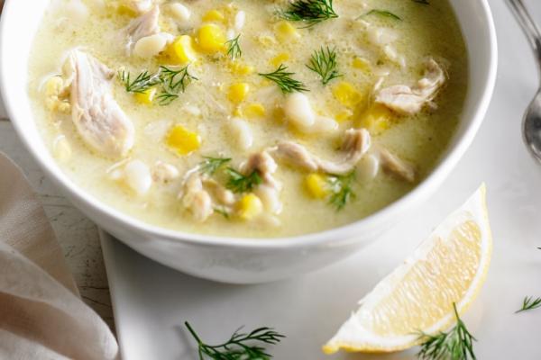 creamy orzo corn and chicken soup