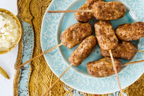 gouda chicken kebabs with pineapple chutney gouda chicken kebabs with pineapple chutney