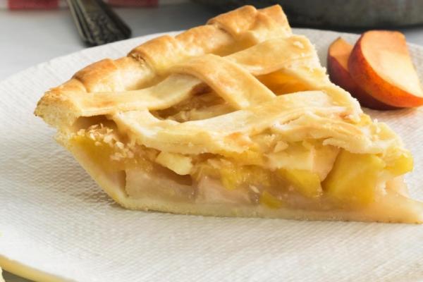 orchard fruit cheddar pie