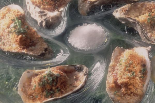 poseidon fresh oysters au gratin