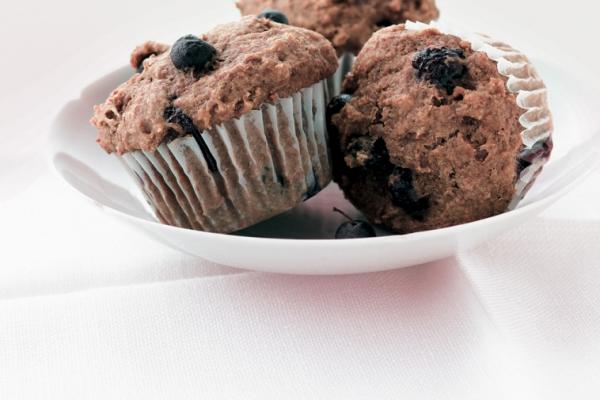 the best blueberry bran muffins