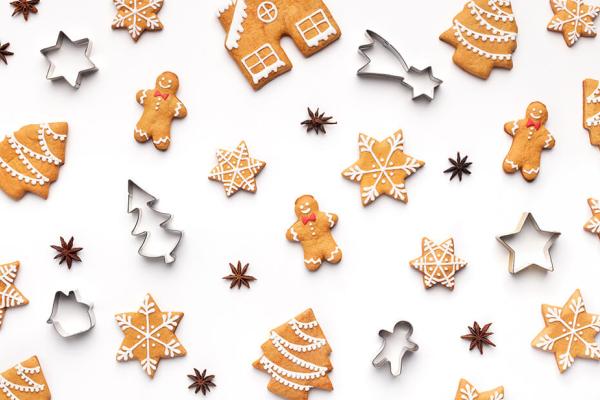 Les biscuits au pain d’épice, parfaits pour un échange de biscuits de Noël