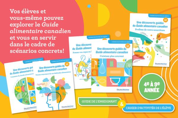 Images of the three guided discovery workbooks and teacher guides