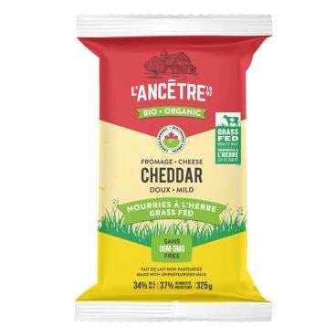 L'Ancêtre Organic Mild Cheddar 325g