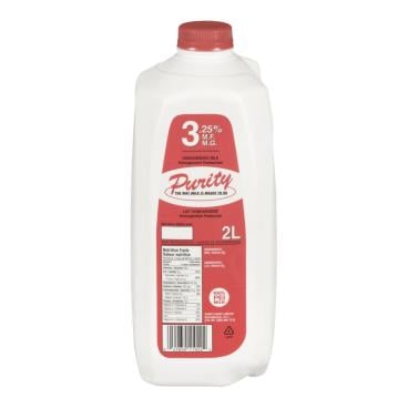 Purity Homogenized Milk 3.25% M.F. 2L