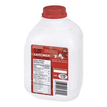 Laiterie de La Baie Homogenized Milk 3.25% M.F. 1L