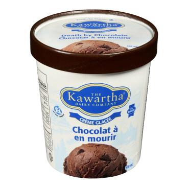 Kawartha Dairy Crème glacée chocolat à en mourir 500ml