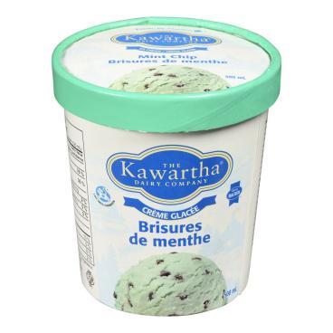 Kawartha Dairy Crème glacée brisures de menthe 500ml