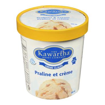 Kawartha Dairy Crème glacée pralines et crème 500ml