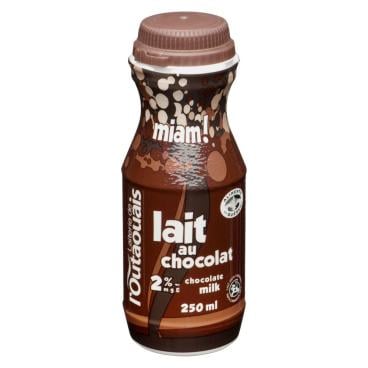 Laiterie de l'Outaouais Partly Skimmed Chocolate Milk 2% M.F. 250ml