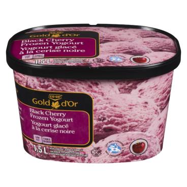 CO-OP Gold Black Cherry Frozen Yogurt 1.5L